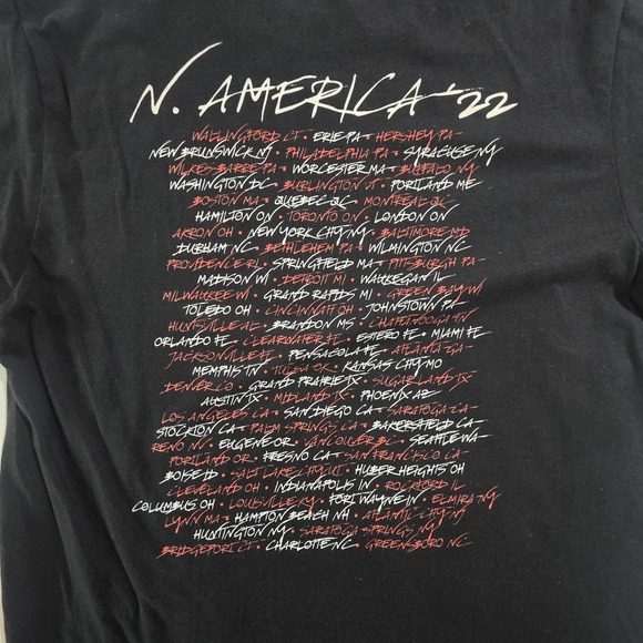 BRIT FLOYD 2022 World American Tour Band Tshirt Sz Medium - Picture 6 of 6